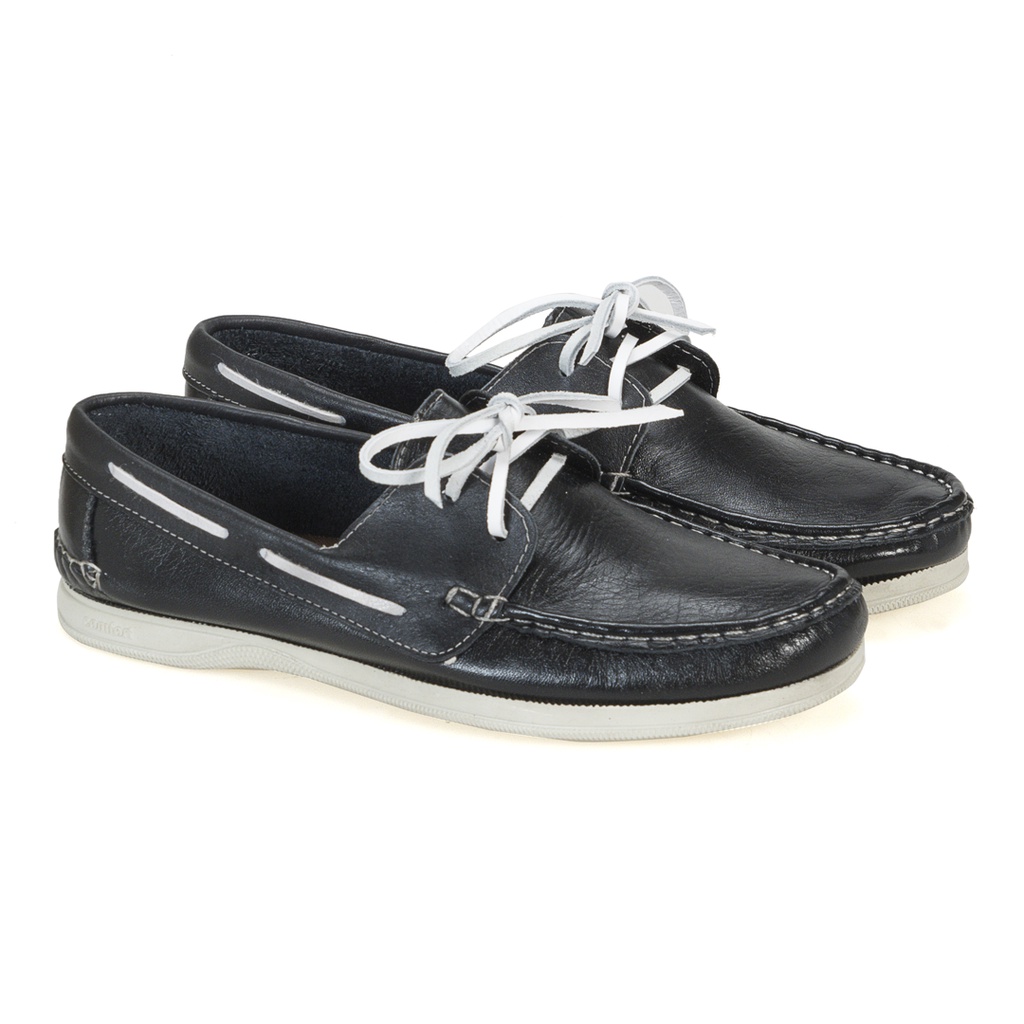 Sapato Driver em Couro Sider Preto Casual Masculino Mocassim Esporte Fino Urbano de Cadarço Lançamento Ref 4000 em Oferta na Shopee