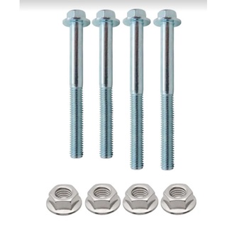 4 parafusos do suporte Titan Fan 125/150/160 Cromado s