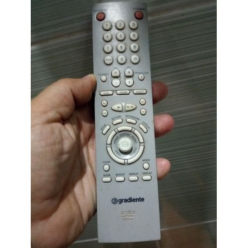 Controle Remoto Original Para Dvd Gradiente Com Tecla Zoom | Shopee Brasil