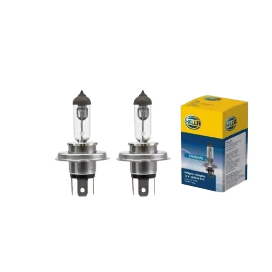 Par De Lampada Automotiva 12v Mod. H4 60/55w