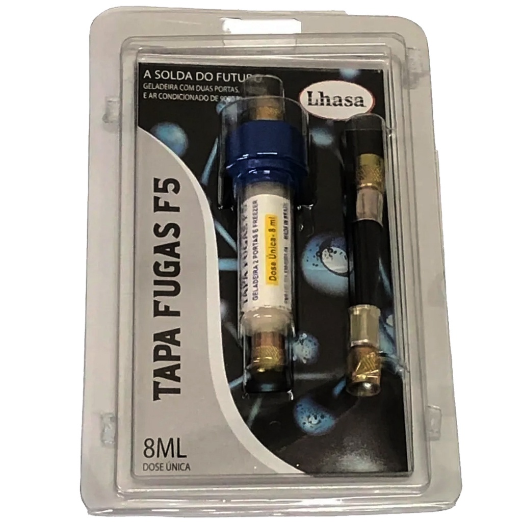 Tapa Fugas F5 Dose Unica Brasweld Mangueira Adaptadora 8ml em Oferta na Shopee