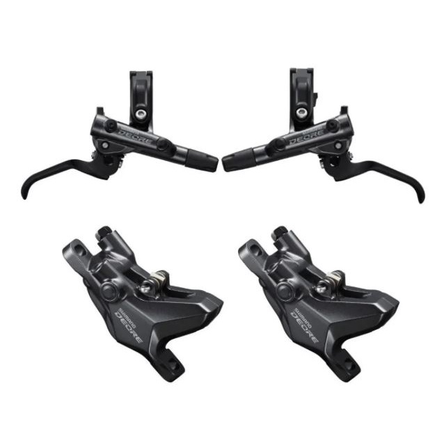 Par De Freio À Disco Hidráulico Shimano Deore Br M6100 C/ Nota Fiscal e Garantia