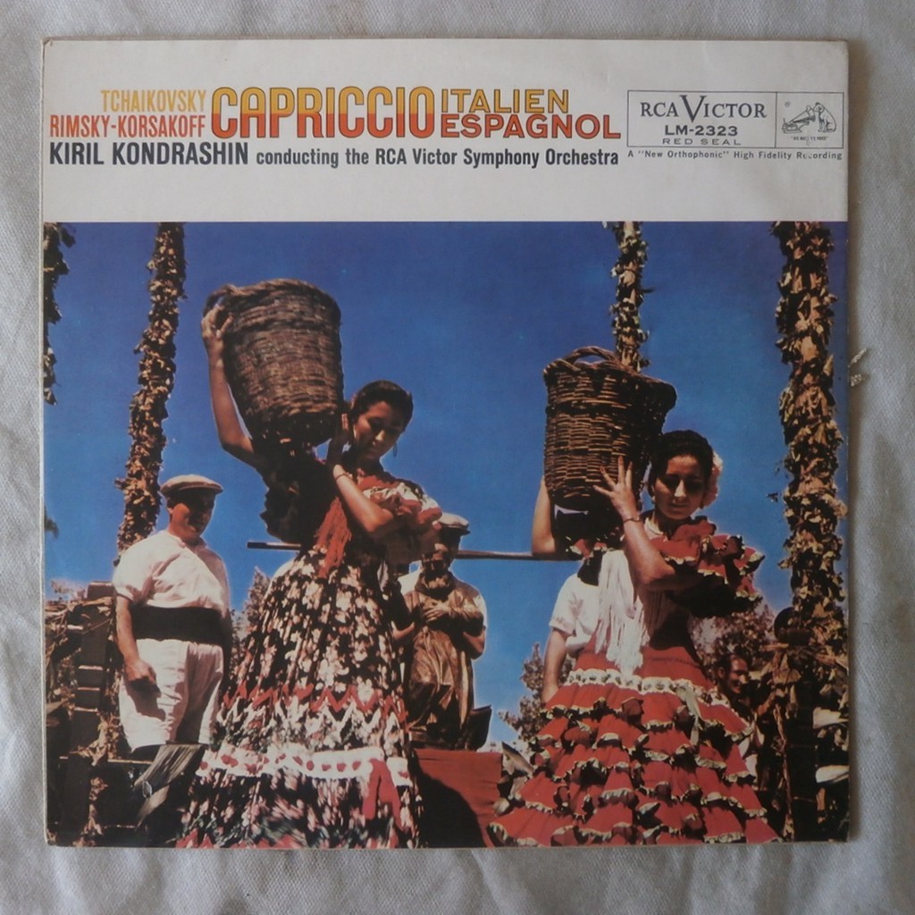 Lp Orquestra Sinfonica Rca Victor Capricho Espanhol Italiano