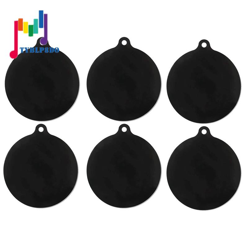 6 Pcs Indução Cooktop Mat Protetor De Silicone Antiderrapante Isolamento Térmico Pad Cook Top Capa Reutilizável Calor Isolado