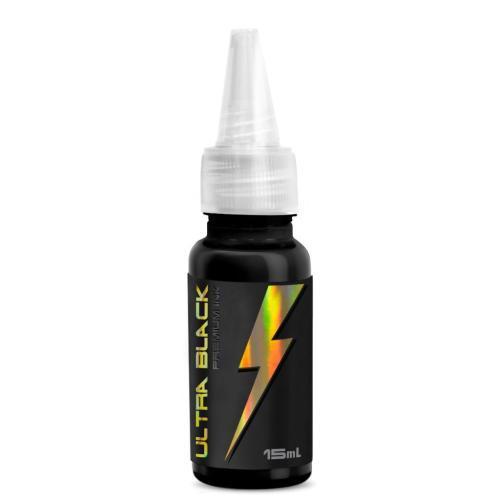 Tinta Para Tatuagem Tattoo Ultra Black 15ml OFERTA RELÂMPAGO