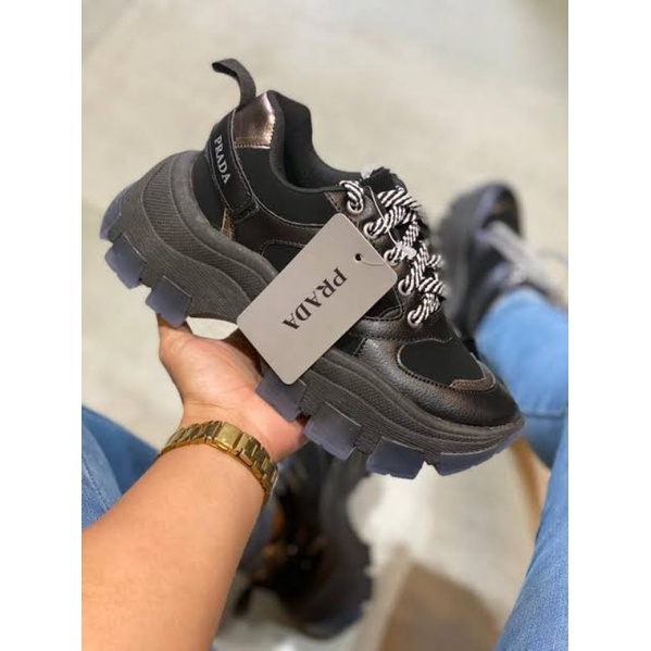 tenis prada block chunky