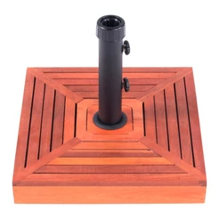 Base em Madeira para Ombrellone 25 KG Haste até 38 MM 16400 BELFIX