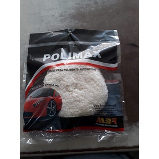 Boina Dupla Face De Lã 5" Polimax Para Polimento Automotivo