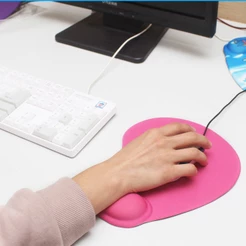 Moda Comfort Suporte De Pulso Mat Mouse Mouse Mouse Pad Resto De Gel De Computador Pc Portátil