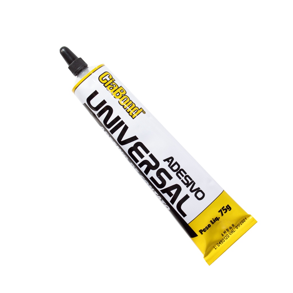 COLA UNIVERSAL  CIABOND 75G DIVERSAS UTILIDADES (PRETA)