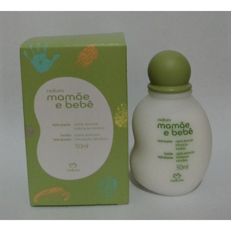 Locao Hidratante Natura Mamae Bebe 50 Ml Miniatura Shopee Brasil