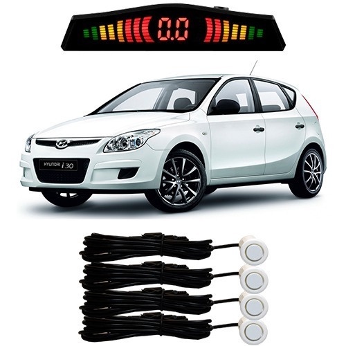 Sensor De Estacionamento Ré I30 Todos Os Modelos Branco em Oferta na Shopee