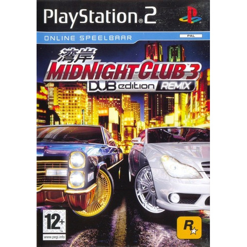 Midnight Club 3: Dub Edition Remix  Midnight club, Remix, Playstation 2