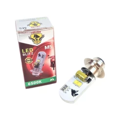 Lâmpada M5 LED Forte Stallion Biz Pop 100 110 Bros 2009 á 2012 6500K
