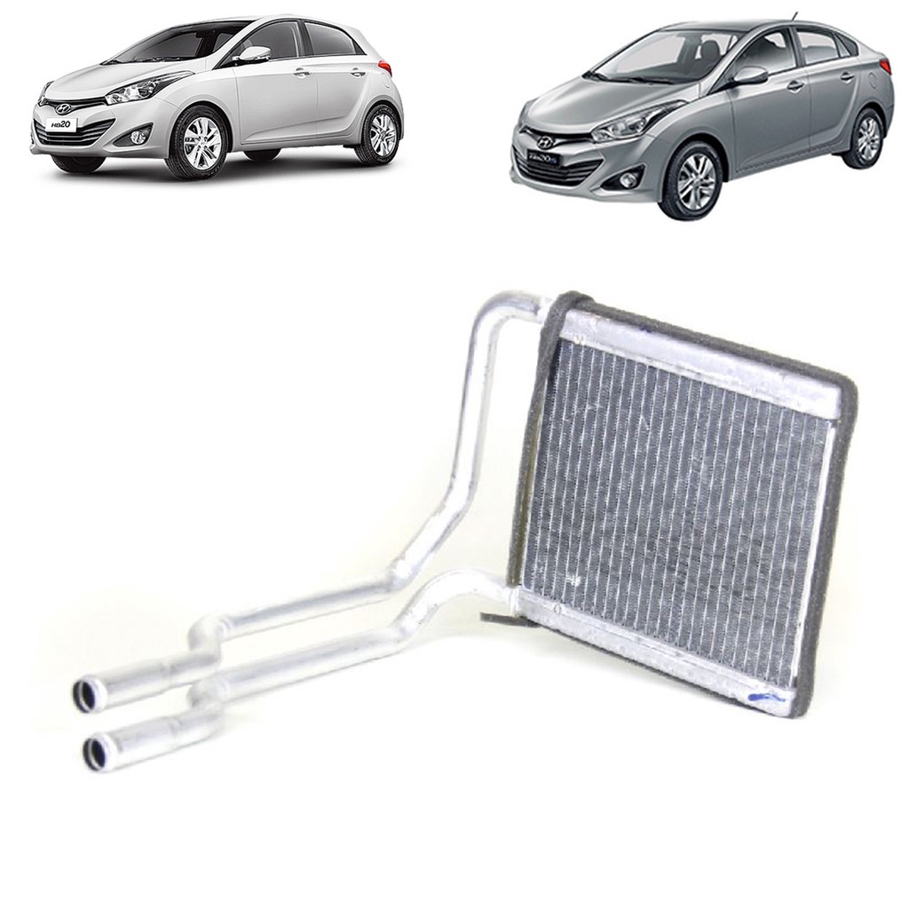 Radiador Ar Quente Original Hyundai Hb20 Hb20s 2012 2013 2014 2015 2016 2017 2018 2019 1.0 1.6 em Oferta na Shopee