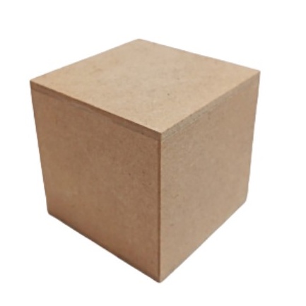 * Cubos de mdf cru 7x7x7 cm - cubos artesanais para pintura e decoração de ambientes como quarto de bebê