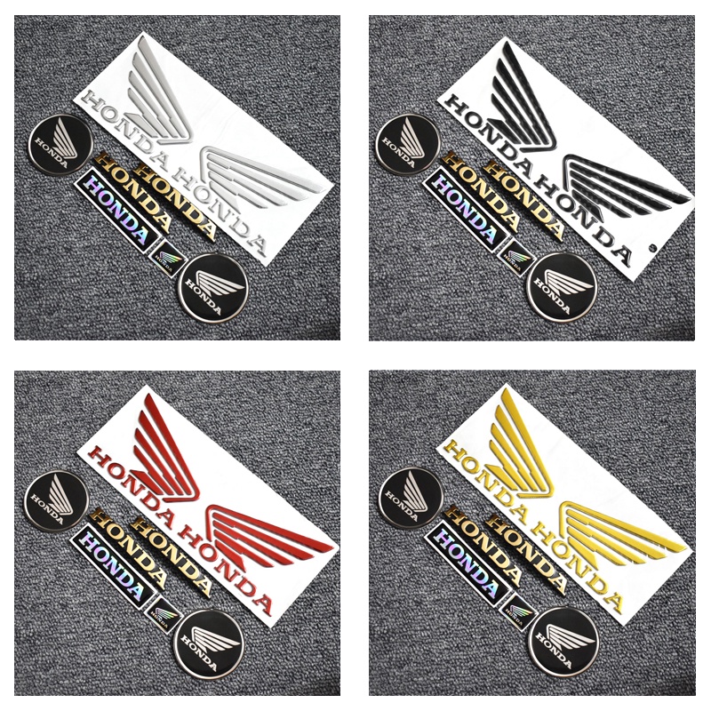 * Estoque Pronto * Acessórios De Decalque De Adesivo De Motocicleta 3D Para Honda Cbr 600 RR CB650r Cb1000r Nc750x Cb500