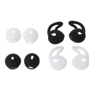 4 Pares Intra-Auricular De Silicone Com Gancho Para