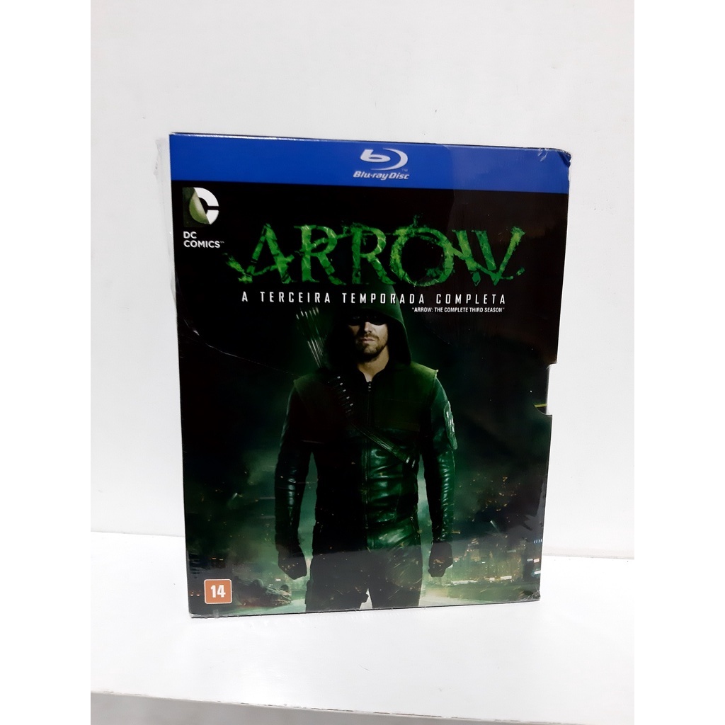 Blu-ray Lacrado Arrow Terceira Temporada Completa