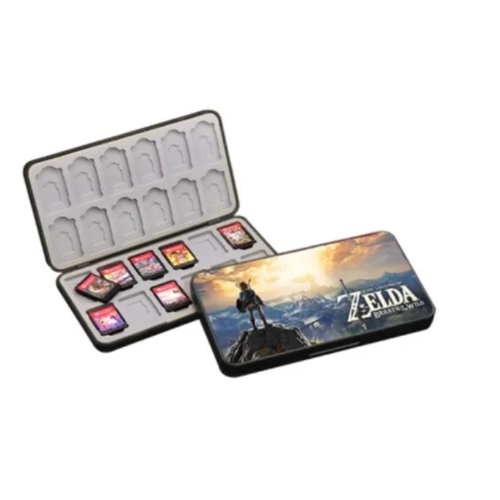 Case Para Guardar 24 Jogos Nintendo Switch Card Game Mario Zelda 