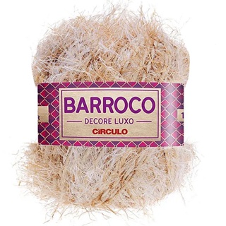 Barroco Decore Luxo Peludo Fio N° 6 Círculo 180 metros 280 gramas Barbante Peludinho Crochê Tricô em Oferta na Shopee