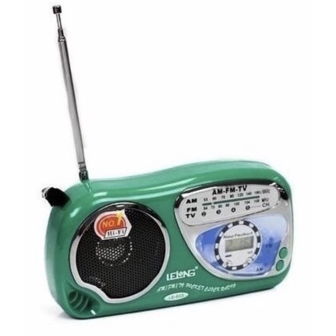 Mini Rádio Portátil Pilha Am / Fm