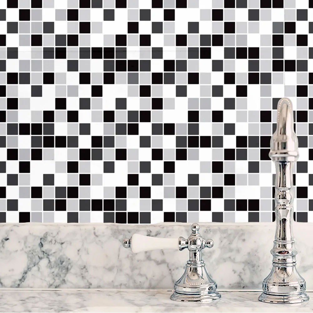 Adesivo De Parede Pastilha Lavável Cozinha Banheiro Colante em Oferta na Shopee