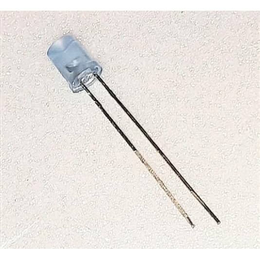 LED REDONDO AZUL 3MM 3,0V ALTO BRILHO TOPO CÔNCAVO c/10 Peças a Pronta Entrega