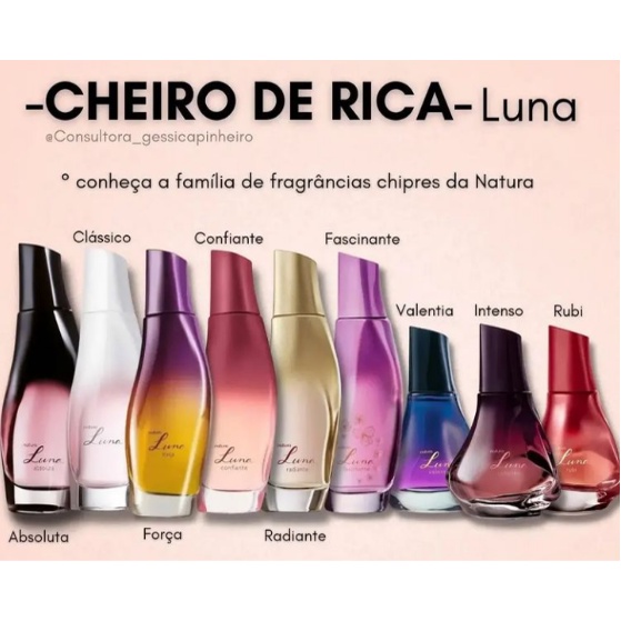 Perfumes Natura Luna | Shopee Brasil