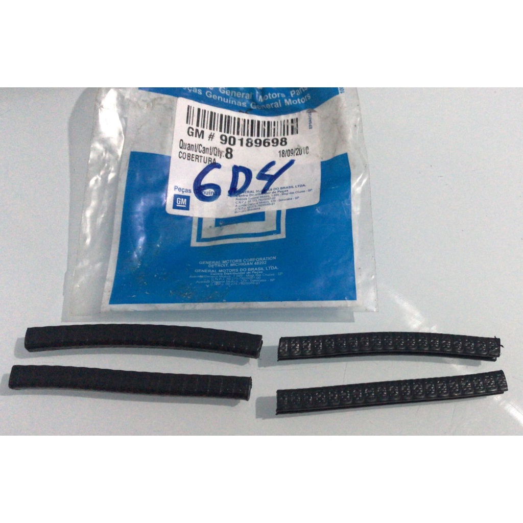 4 Protetor Vedador e Isolador Para Chicotes Tubos e Mangueiras Original 90189698