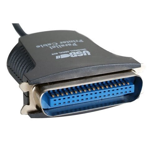 Cabo Usb Paralelo 36 Pinos Conversor Impressora Externo 36pin 1 metro de cabo