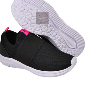 Tênis Meia Feminino caminhada Calce Fácil Slip On Promoção