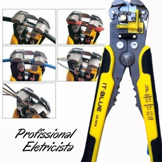 Alicate Descascador Desencapador de Fio Automático profissional IT-BLUE] - LE-1919 em Oferta na Shopee