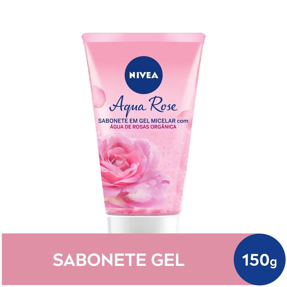 Facial em Gel Nivea Aqua Rose (150ml) Shopee Brasil