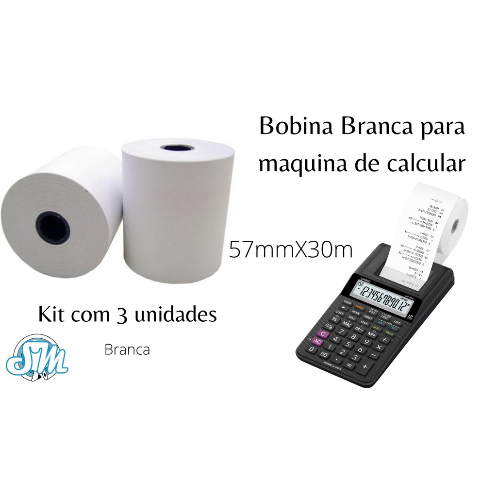 Bobina de Papel para Calculadora: Onde Comprar | BuscaProdutos
