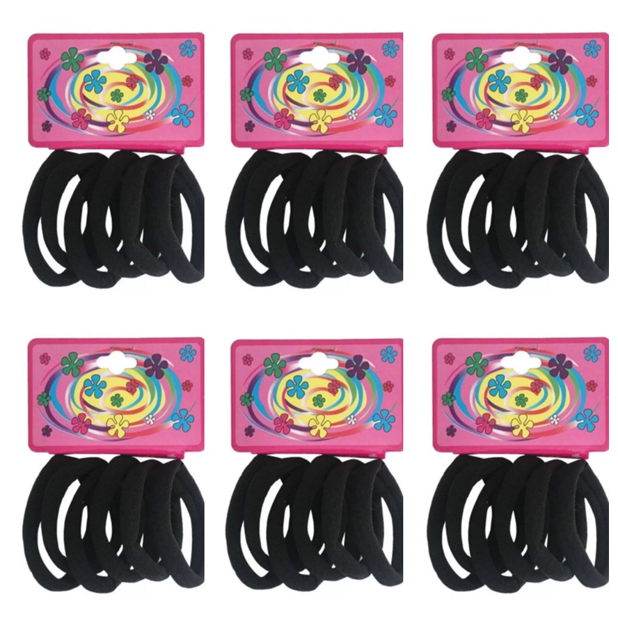 Kit 72 unidade Elásticos Acessorios de Cabelo