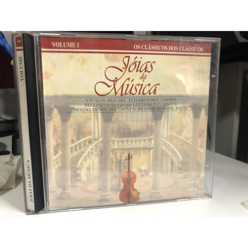 CD JÓIAS DA MÚSICA - OS CLÁSSICOS DOS CLÁSSICOS - VOLUME 1 - REVISTA CARAS