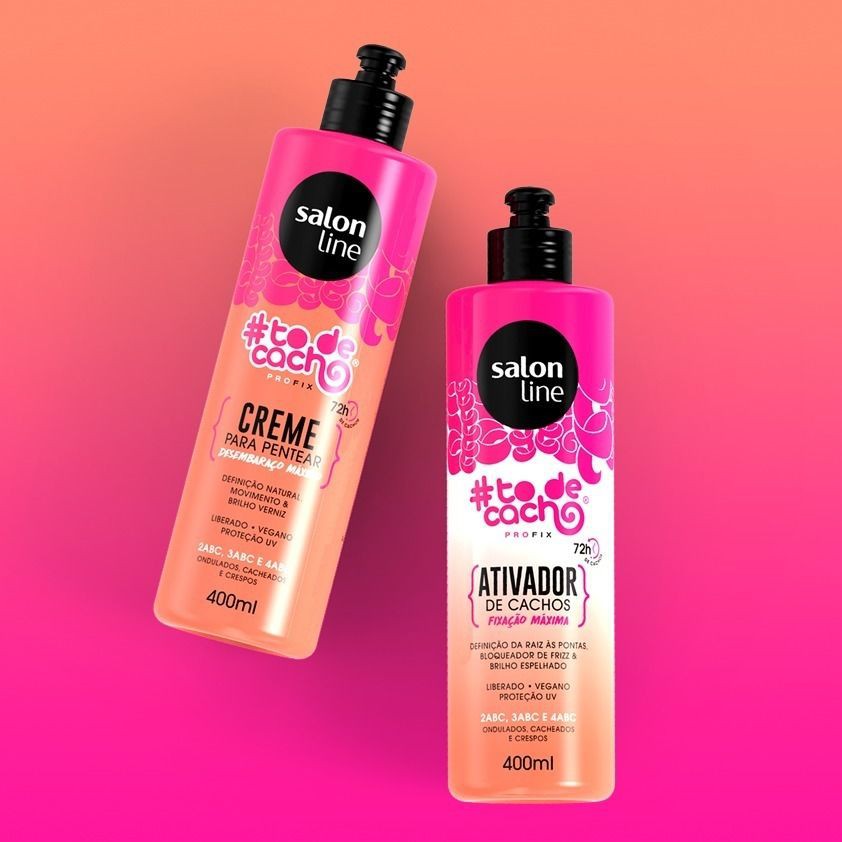 Ativador De Cachos E Creme De Pentear Todecacho Profix Salon Line 400ml Shopee Brasil