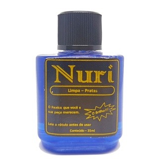 Limpa Pratas NURI Original 35ml - Liquido para limpar pratas