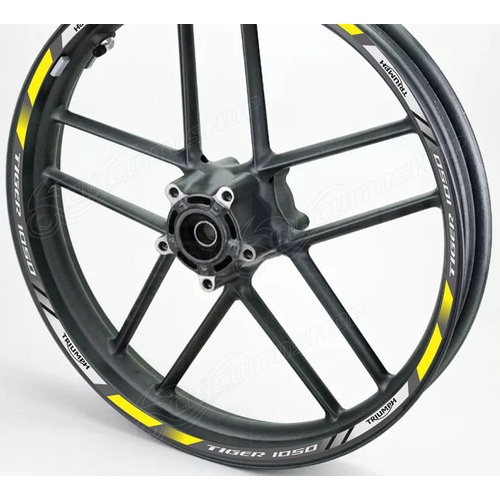 Friso Adesivo Refletivo D9 Roda Moto Triumph Tiger 1050