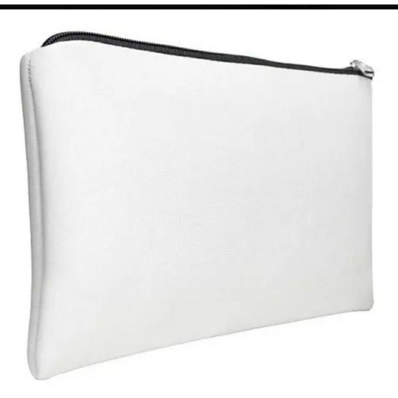 50 Necessaire em neoprene Quadrado - Estojo carteira 12x18cm lisa para sublimação