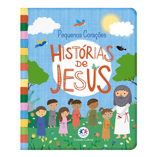 Histórias de Jesus | Capa Almofadada em Oferta na Shopee