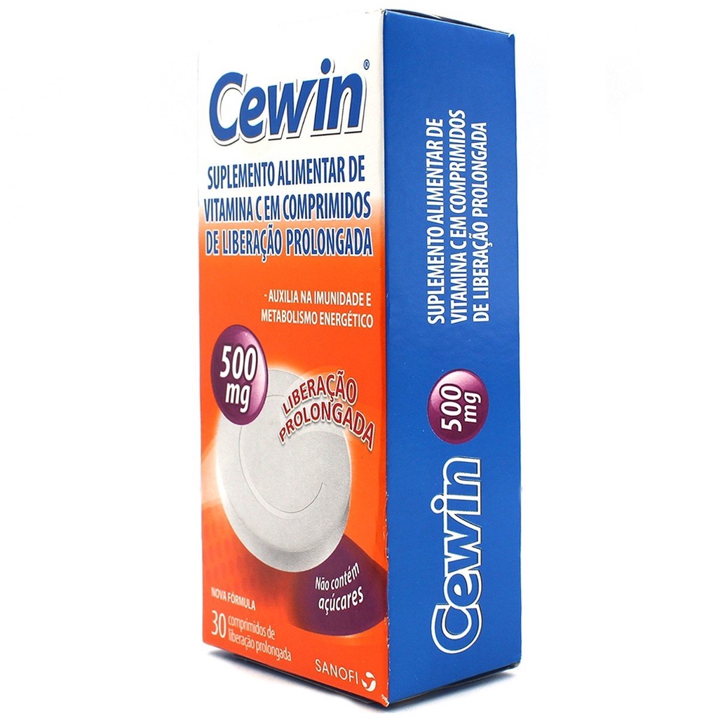Vitamina c Cewin 500mg 20 comp | Shopee Brasil