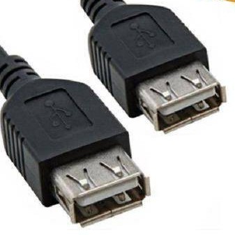 Kenux Cabo Usb 2.0 Femea Femea Emenda Extensor 1.5 Metros LE-8031