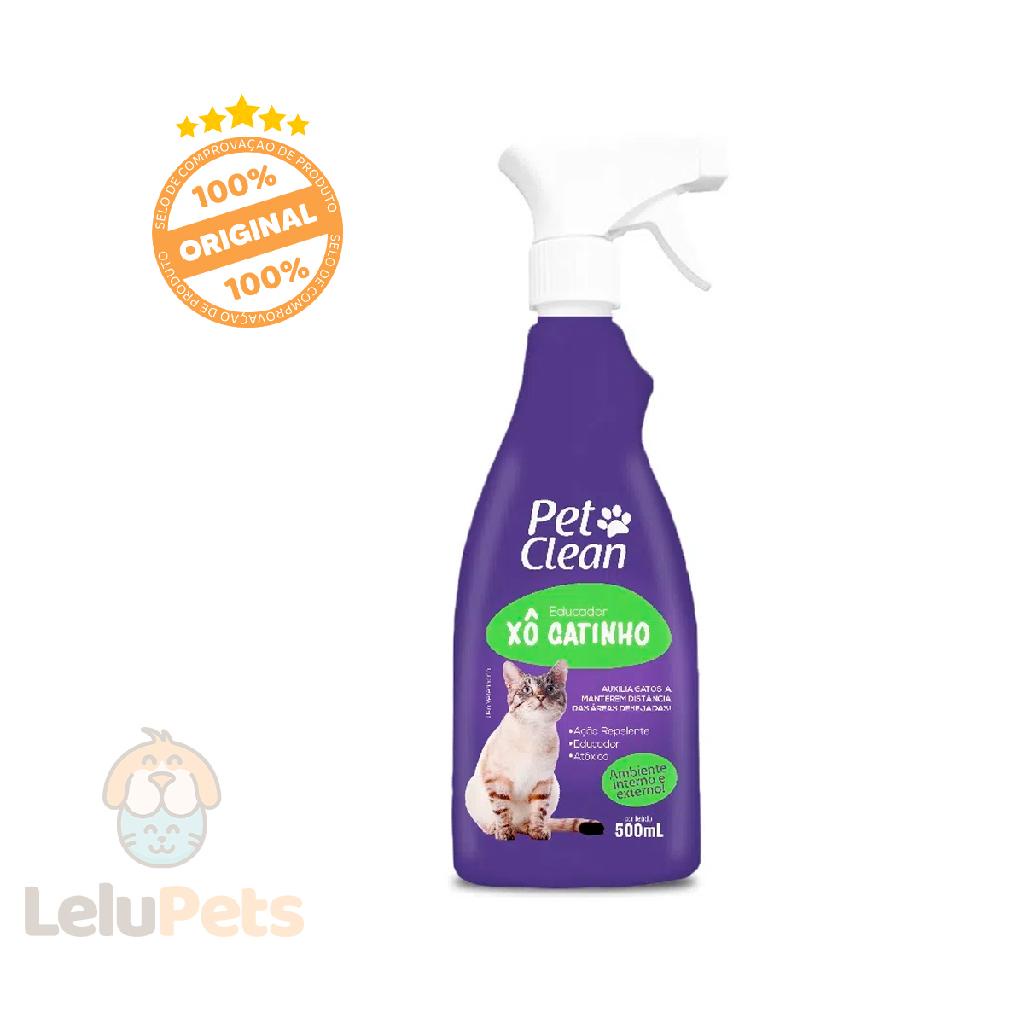 Educador Para Gatos Pet Clean Xô Gatinho 500 Ml em Oferta na Shopee