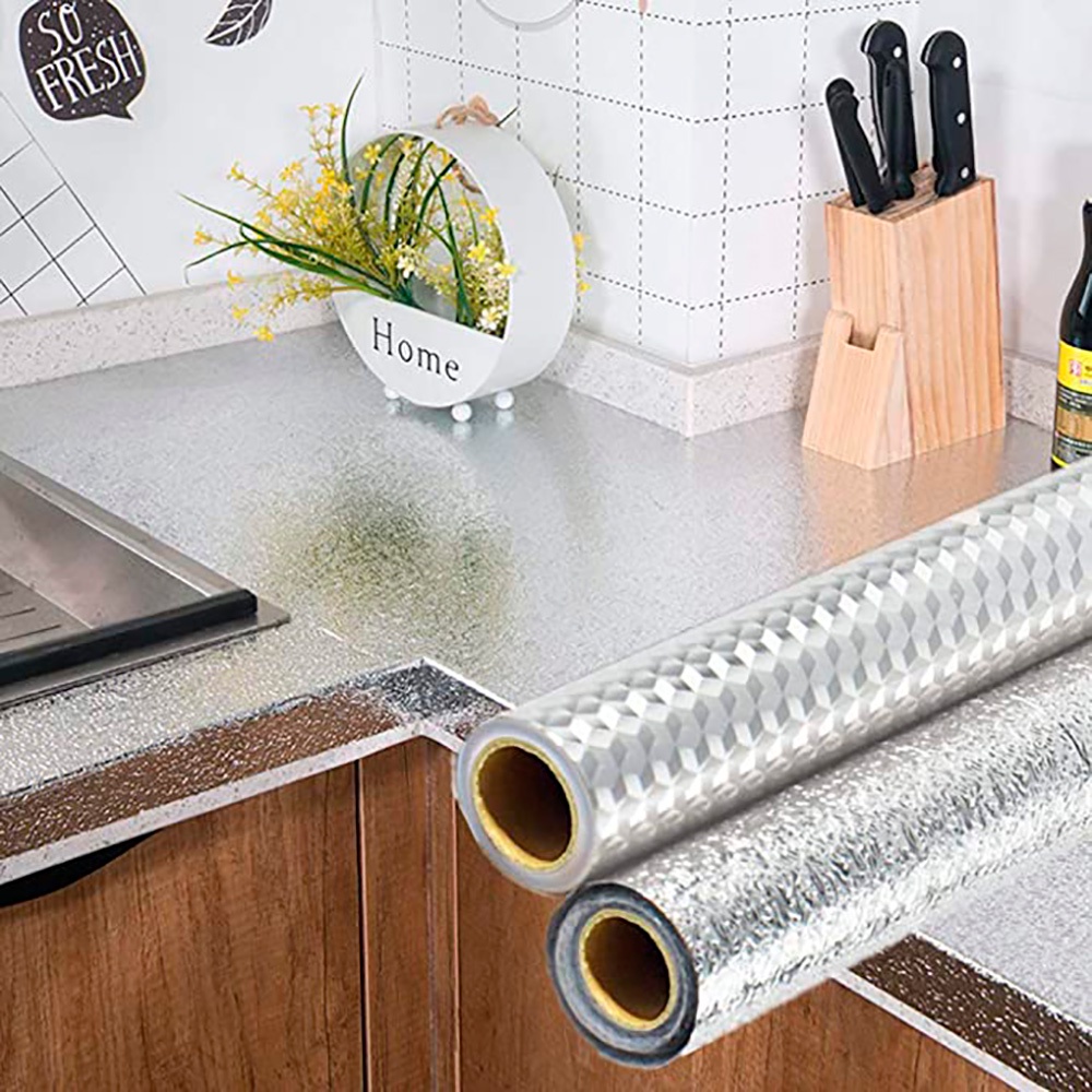 Алюминиевая фольга самоклеющаяся для кухни