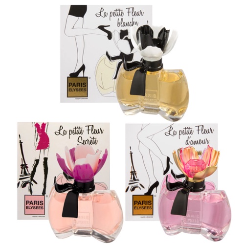 Perfume Eau de Toilette Feminino Vaporizador Natural 100mL La Petite Fleur Paris Elysees