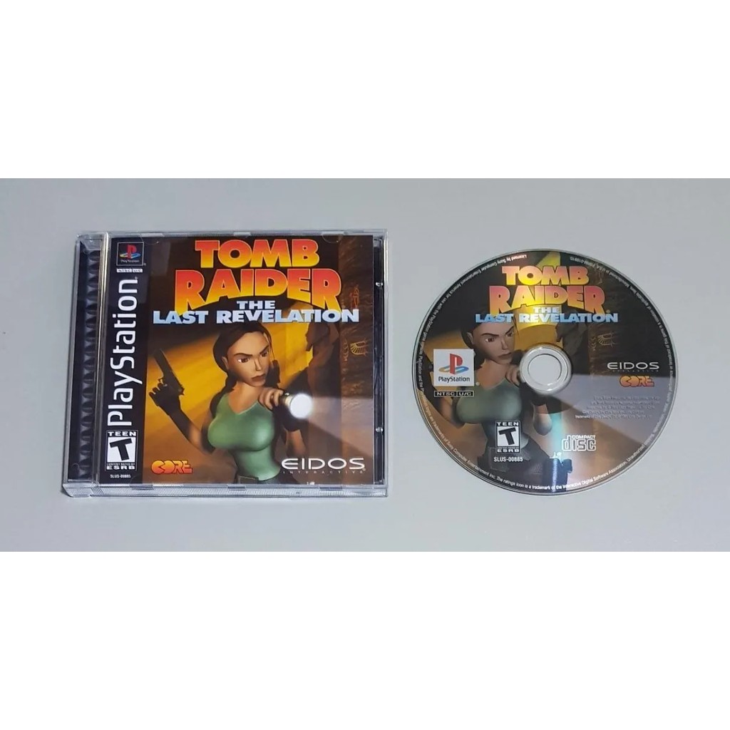 PS1 - Tomb Raider The Last Revelation - Leia a descrição