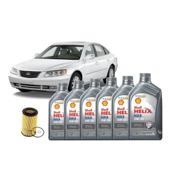 Troca De Óleo E Filtro Hyundai Azera 3.3 24v V6 - 2007/2010