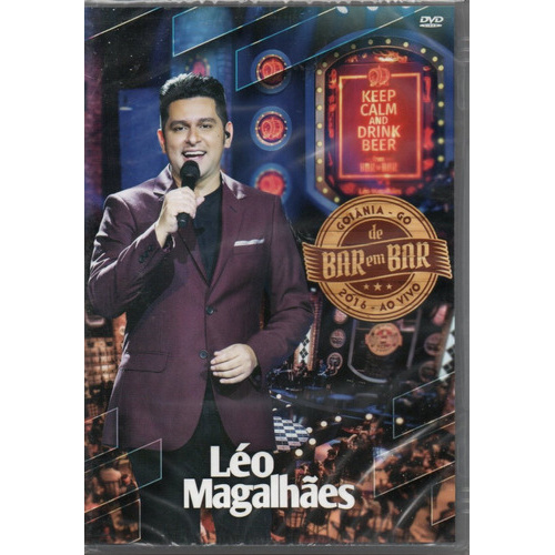 Dvd Léo Magalhães - De Bar Em Bar - Ao Vivo Em Goiânia